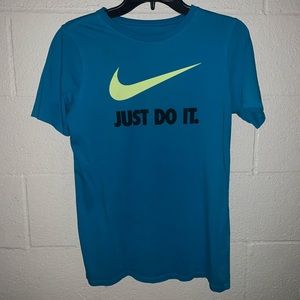 Nike Dri-Fit Black Short Sleeve Shirt - YOUTH XL